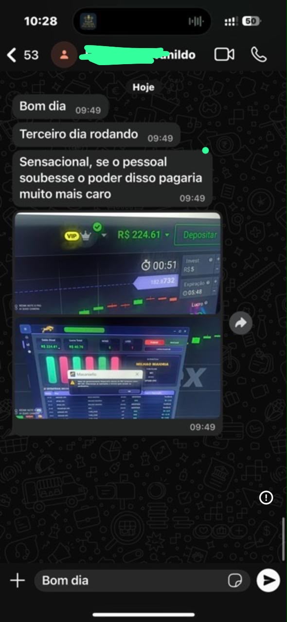 Feedback recente de cliente do Strategy Evo em 2026